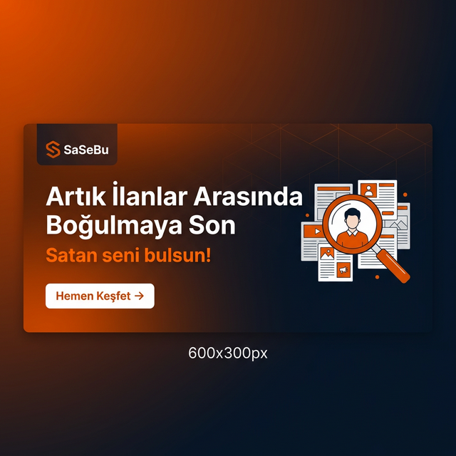 Artık ilanlar arasında boğulmaya son, satan seni bulsun!